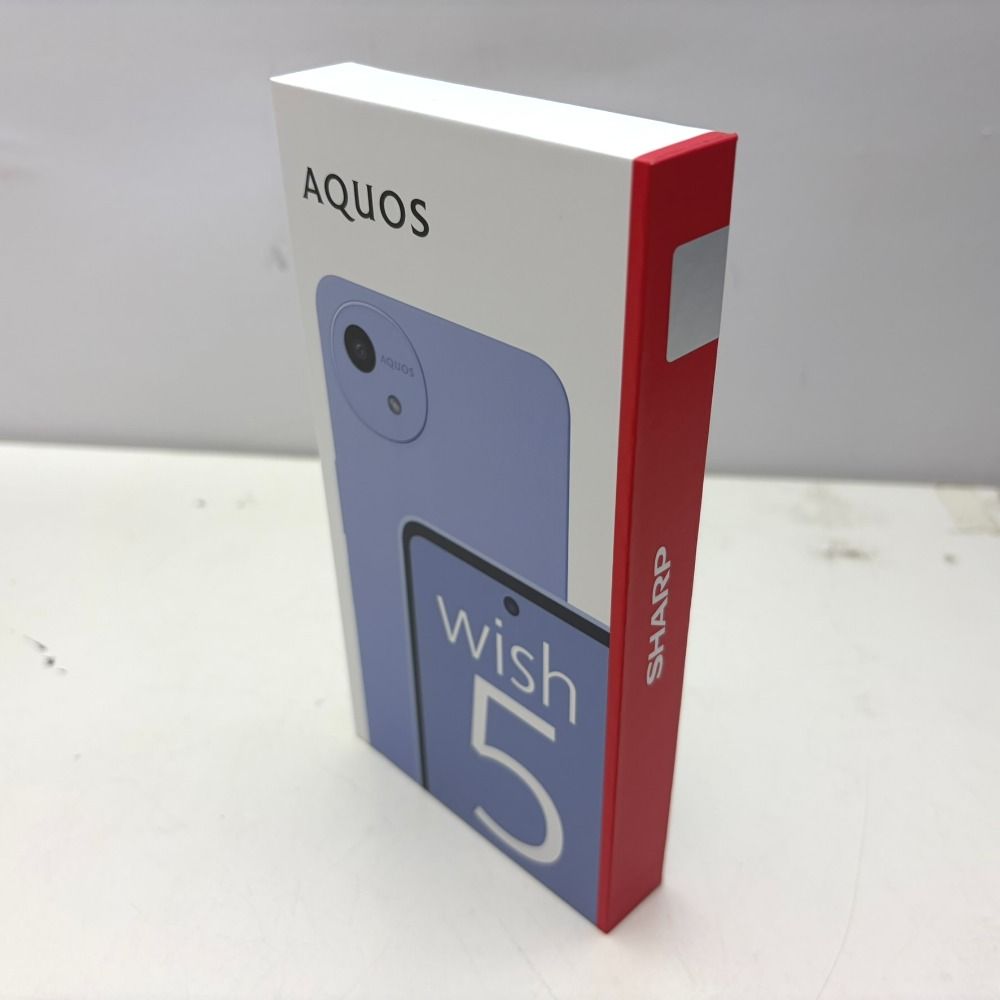 SHARP AQUOS Androidスマホ wish5 ミソラ SIMフリー SH-M32 未使用品 