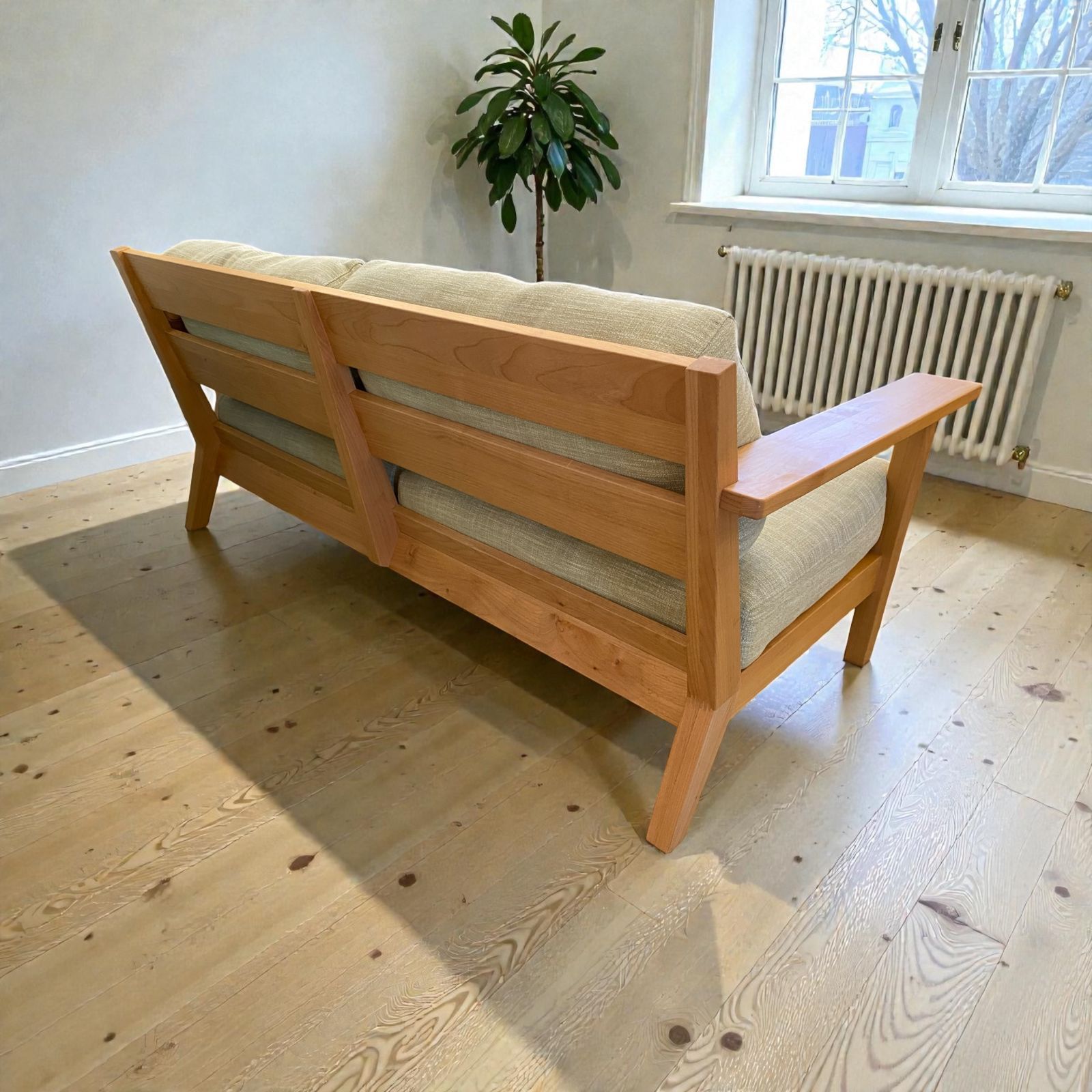 ACTUS COMFY SOFA 2人掛け ナチュラルファブリックソファ 北欧スタイル