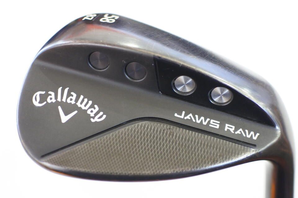 キャロウェイ　JAWS RAW ブラック　58度　ダイナミックゴールド HT　S200フレックス　ウェッジ　中古　ゴルフドゥ！春日井店【最短即日発送】