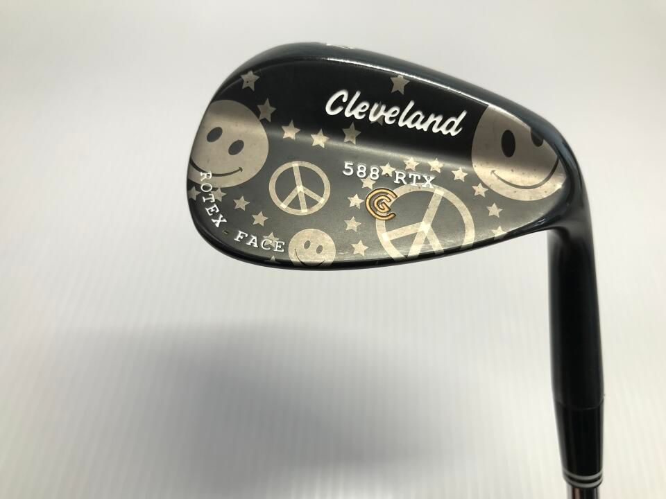 クリーブランド　588・RTX ブラックパール カスタムデザイン　52度　ダイナミックゴールド　WEDGEフレックス　ウェッジ　中古【最短即日発送】