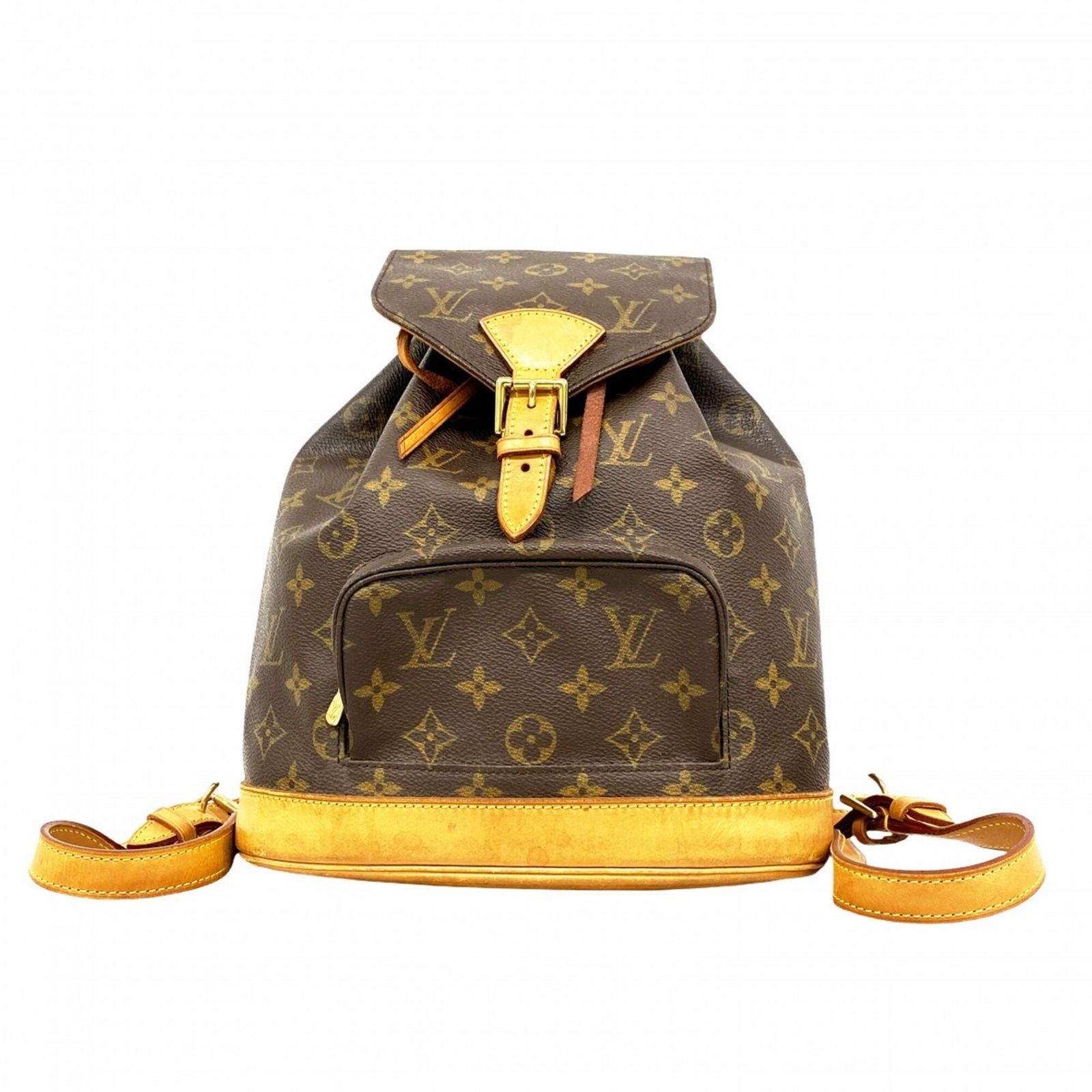 ルイ・ヴィトン(Louis Vuitton) ルイ・ヴィトン リュック・デイパック モノグラム モンスリMM M51136 ブラウンレディース