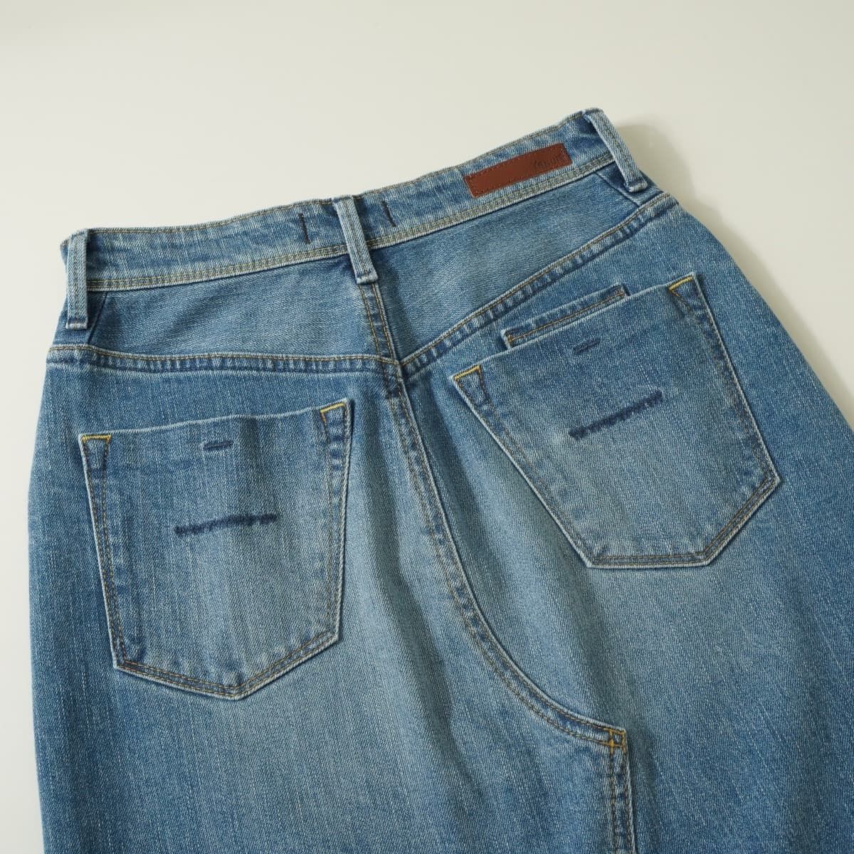 定価2.8万 YANUK ヤヌーク remake long skirt リメイク ロング