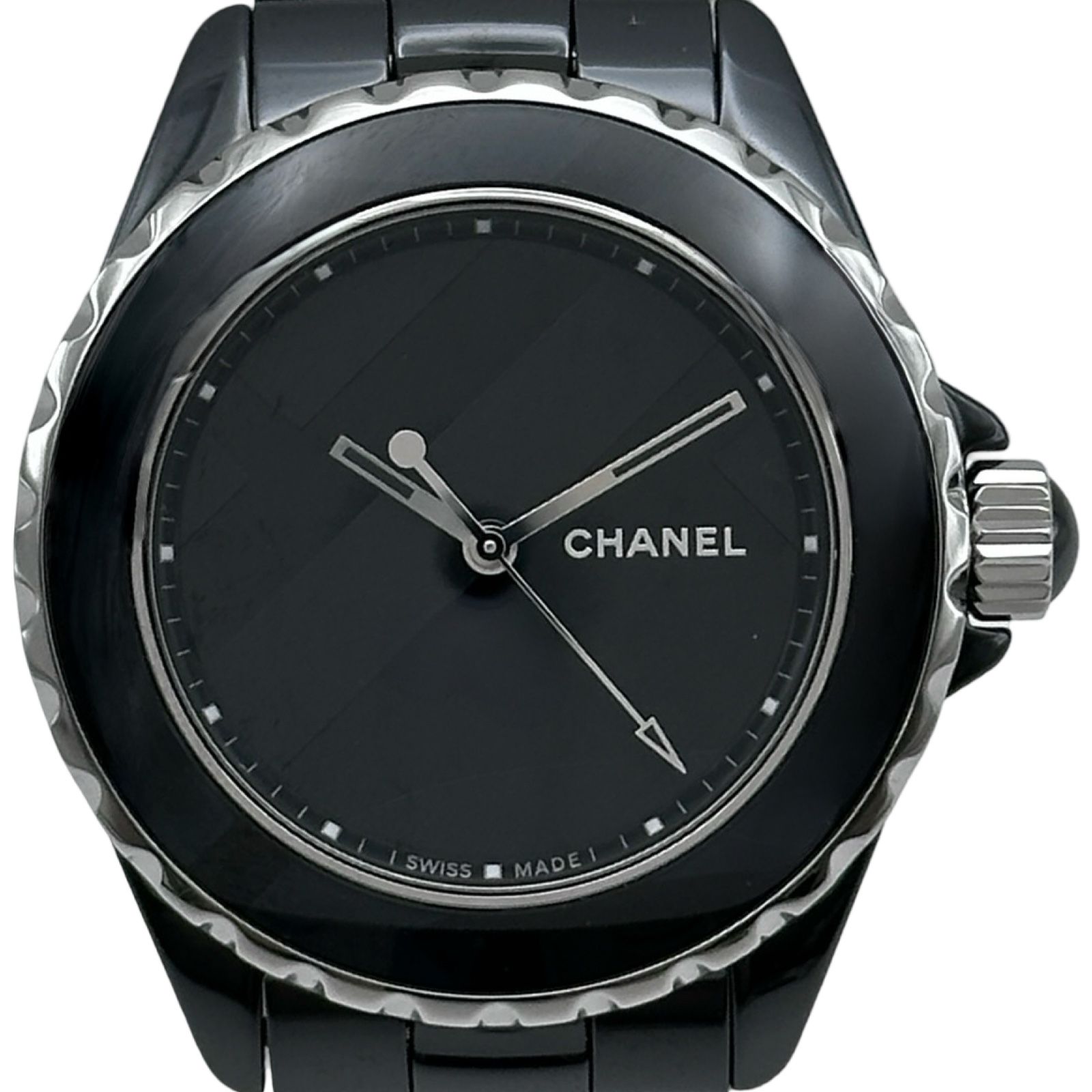 シャネル CHANEL J12 アンタイトル 38MM H5581 ブラック セラミック 自動巻き メンズ 腕時計