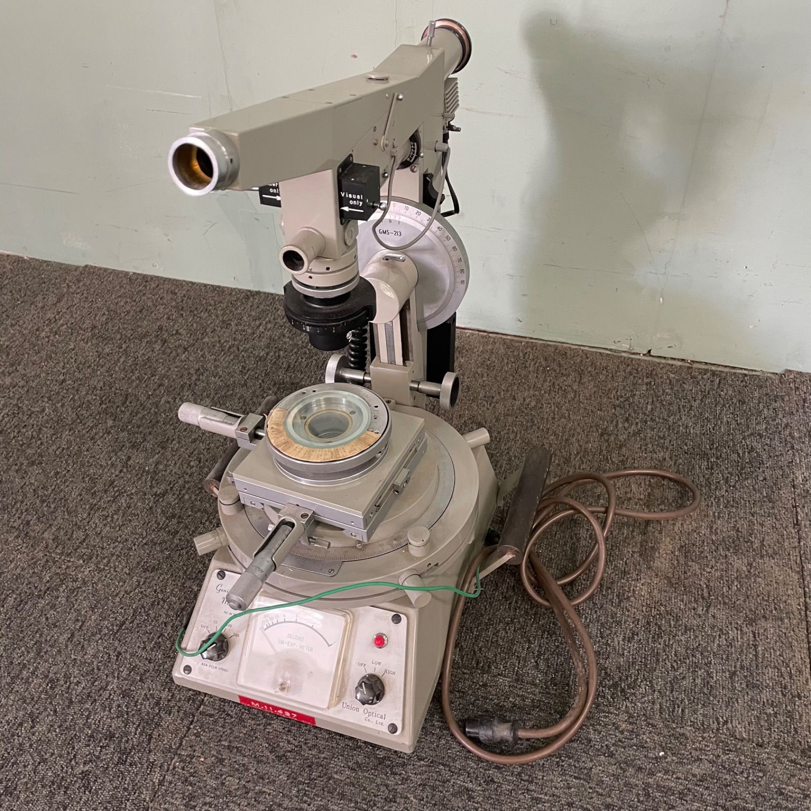 ♭ ユニオン光学 Union Optical 顕微鏡 GMS-213 マイクロスコープ 3F