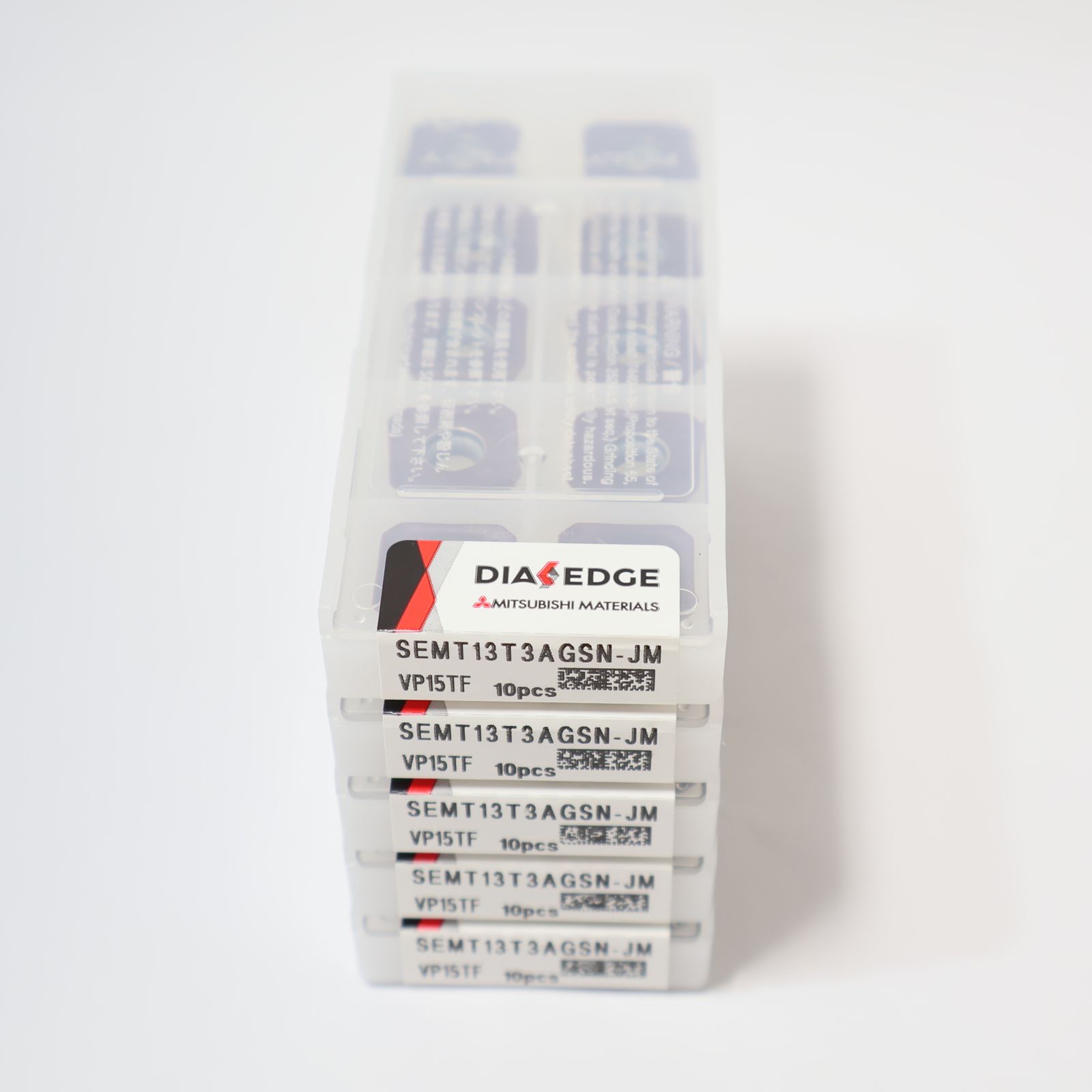 三菱マテリアル DIA EDGE SEMT13T3AGSN-JM VP15TF 10個入り 5ケース 工具