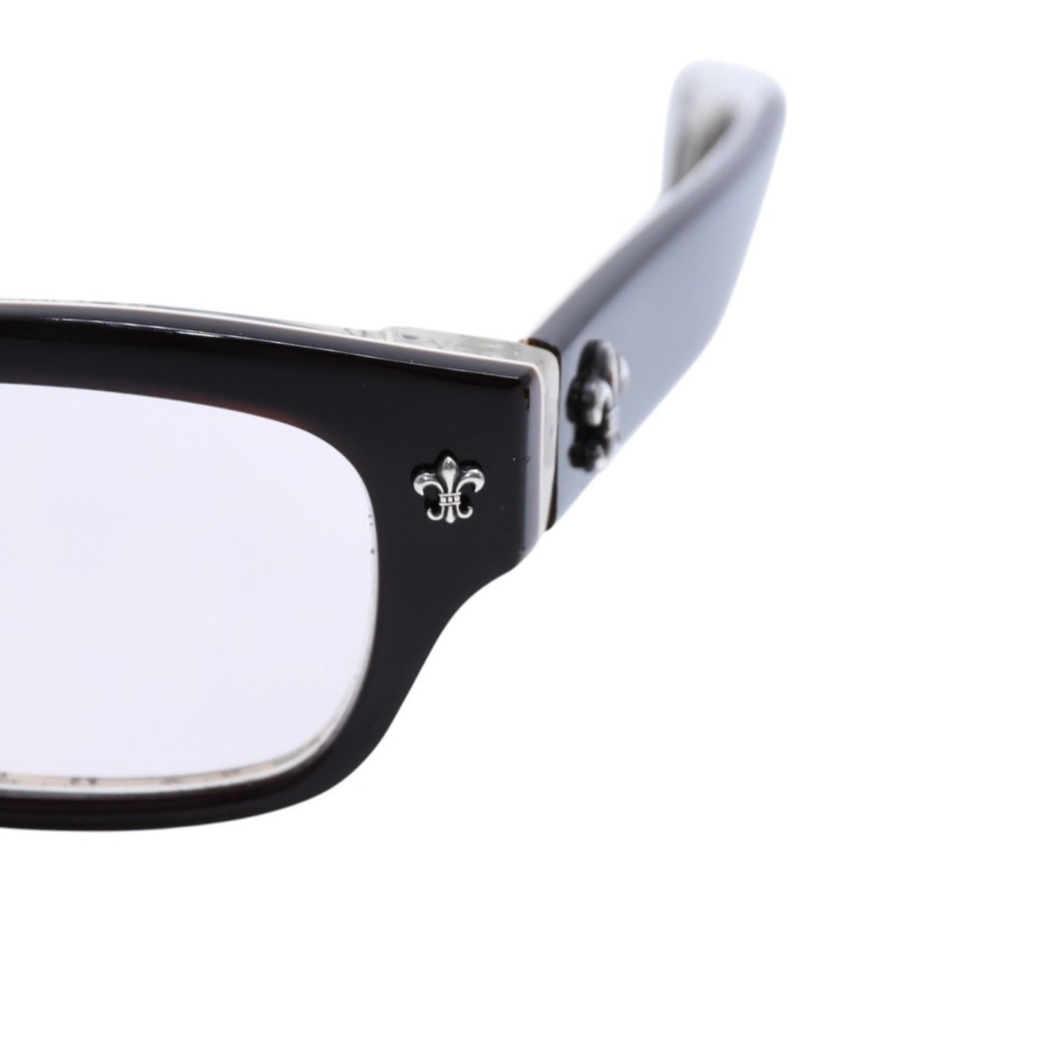 極美品 CHROME HEARTS クロムハーツ DRILLED スクエアサングラス CWC