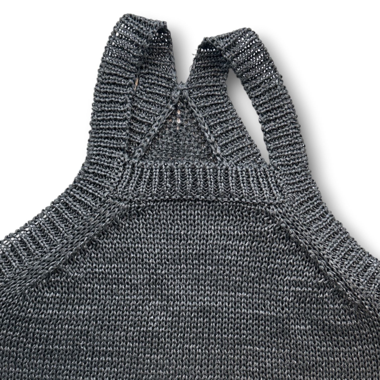新品 未使用 タグ付き anuke アンヌーク Strawyarn Knit Tanktop 