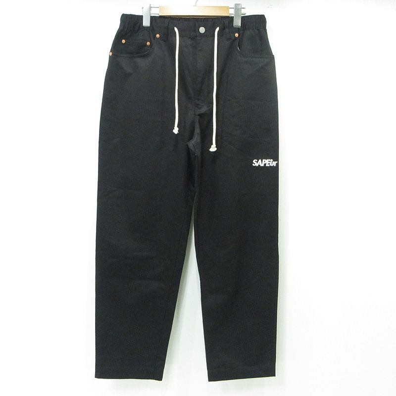 SAPEur サプール スケートパンツ MK3 ブラック L 新品未使用 完売品 三重本店】 中古 SAPEur | サプール SKATE PANTS MK3 スケートパンツ