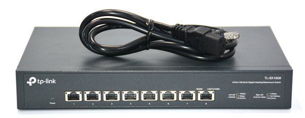 TP LINK TL-SX1008 アンマネージスイッチ スイッチングハブ