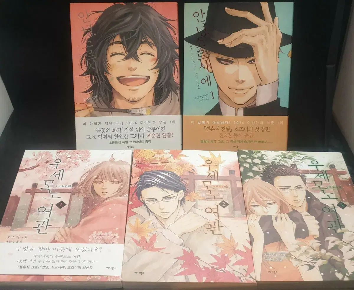 初回版 漫画 ホズミ ウールモノ 旅館 こんにちは ソ ル シエ 付録