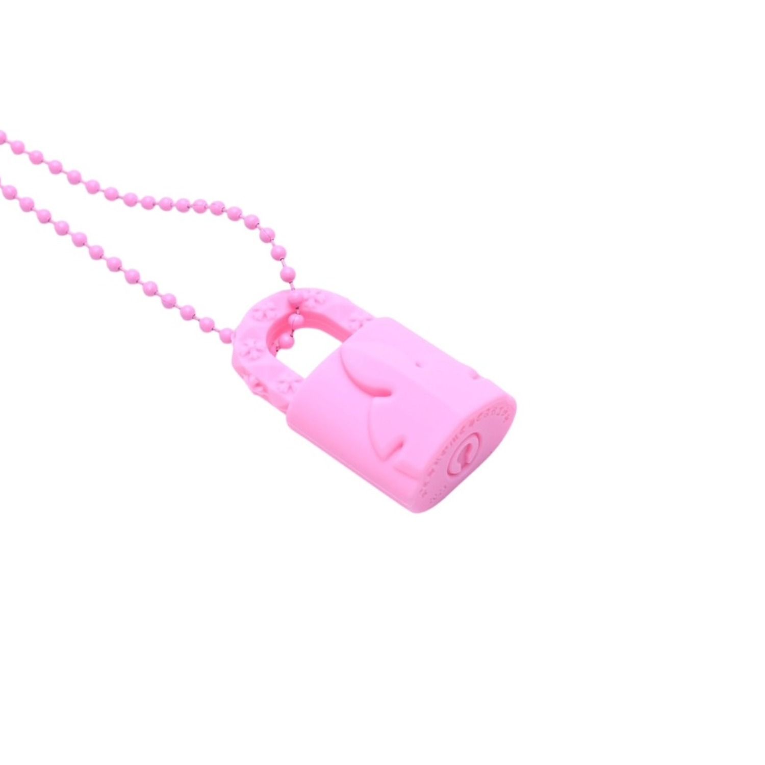 極美品 CHROME HEARTS クロムハーツ PADLOCK FLERKNEE SILICONE RUBBER