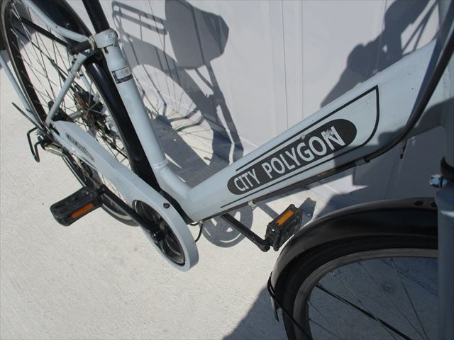 F75★整備済み★完成車発送★中古シティ自転車【27インチ 軽快車 ブルーグレー 6段 LEDオートライト 】 F75★整備済み★完成車発送★中古シティ自転車【27インチ 軽快車 ブルーグレー 6段 LEDオートライト 】
