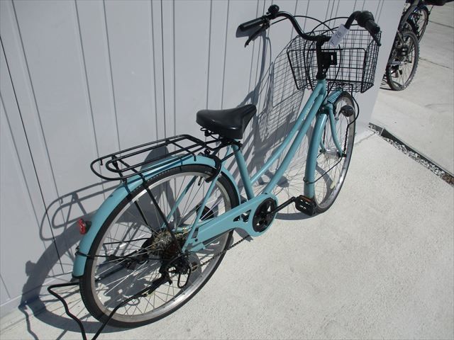 F76☆整備済み☆完成車発送☆中古シティ自転車【 26インチ ママチャリ 
