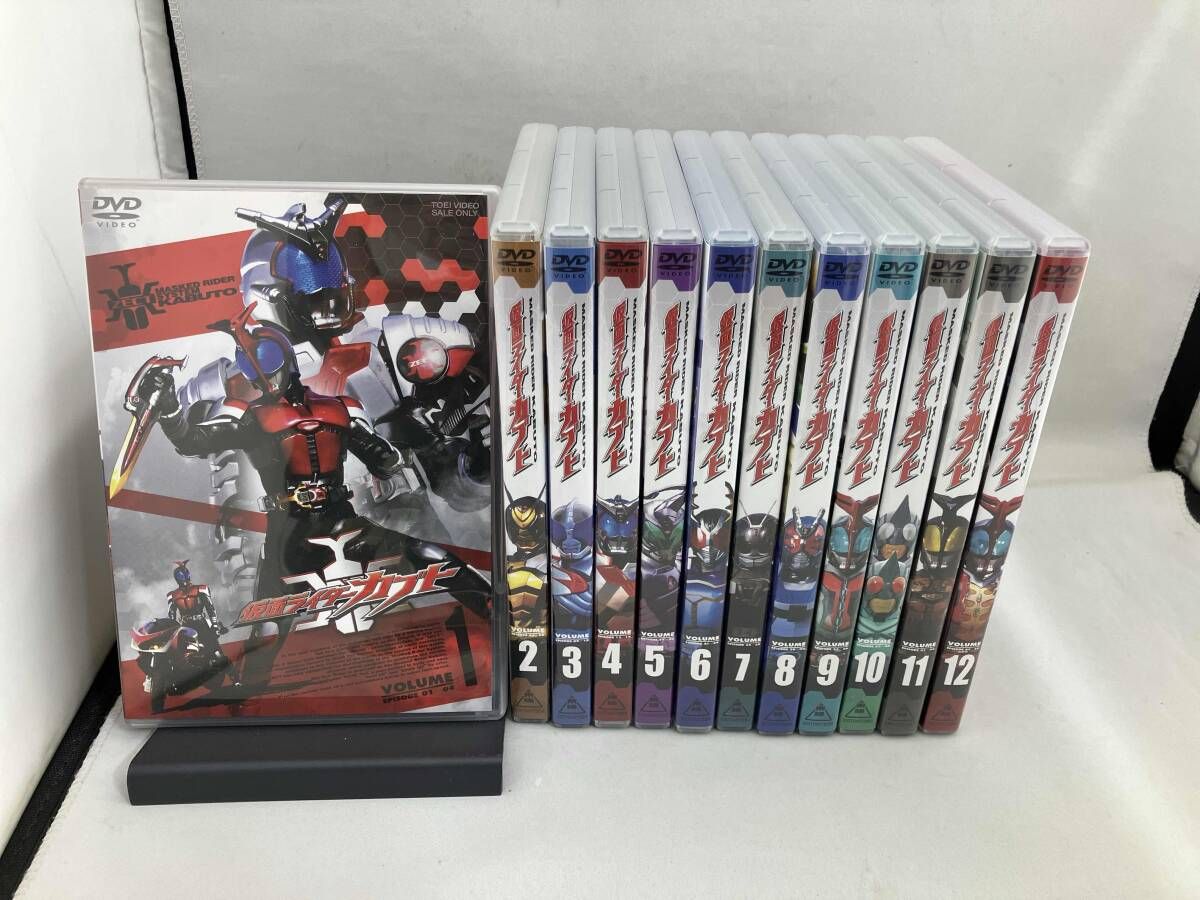 DVD 【※※※】[全12巻セット]仮面ライダーカブト VOL.1~12