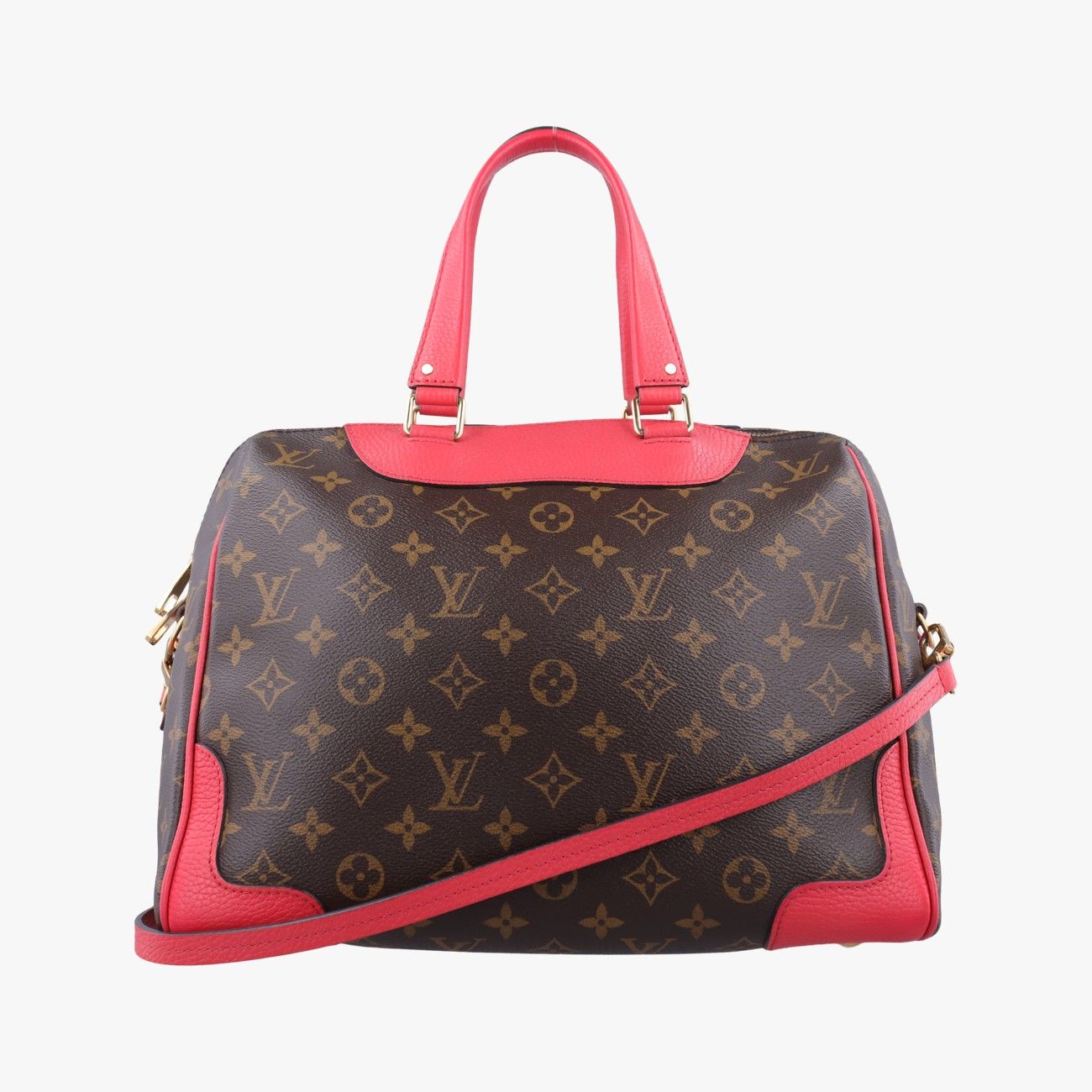 ルイヴィトンLouis VuittonレティーロPM モノグラム/ブラウン×スリーズ モノグラムキャンバス×カーフレザー M40546 AH1116
