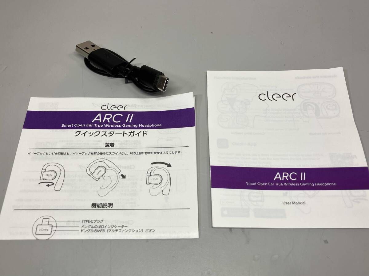 Cleer ARC Ⅱ Game Edition CLR-ARC2G-PB イヤホン 箱付 【公式通販】