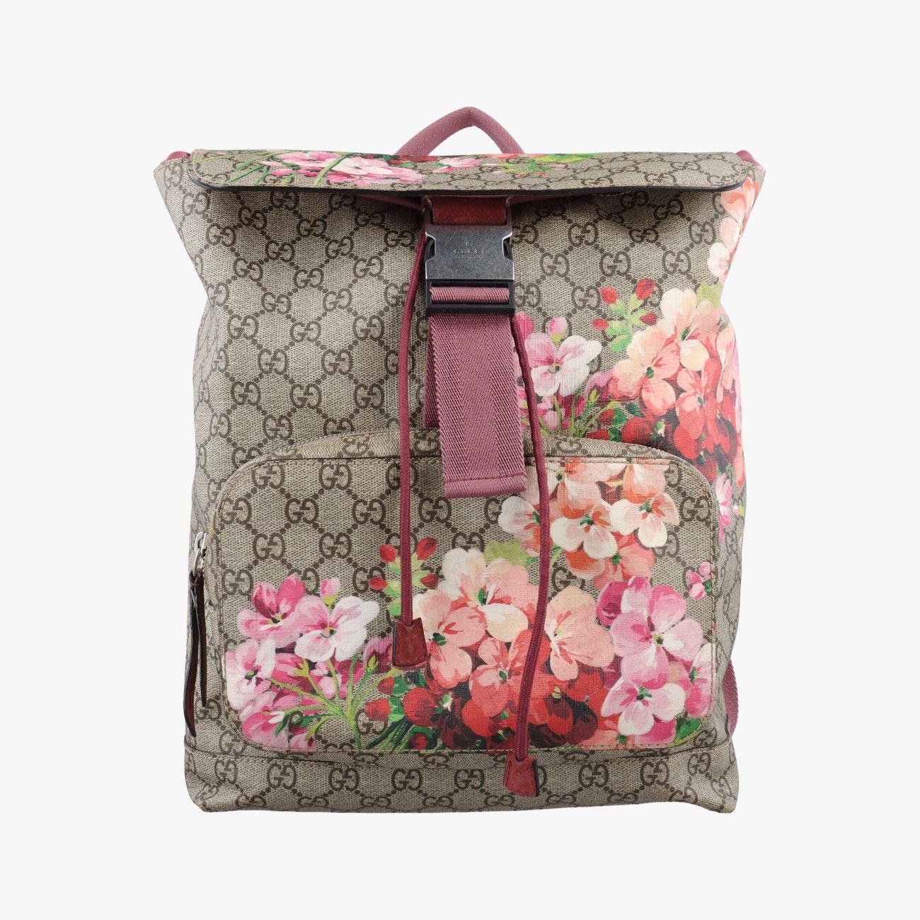 グッチGucciGGブルームス ベージュ×マルチ PVCコーティングキャンバス 405019 I019124428