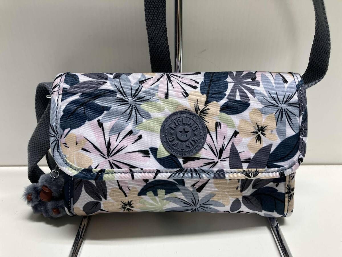 kipling キプリング ショルダーバッグ / KPK14659FC1 / 花柄・グレー