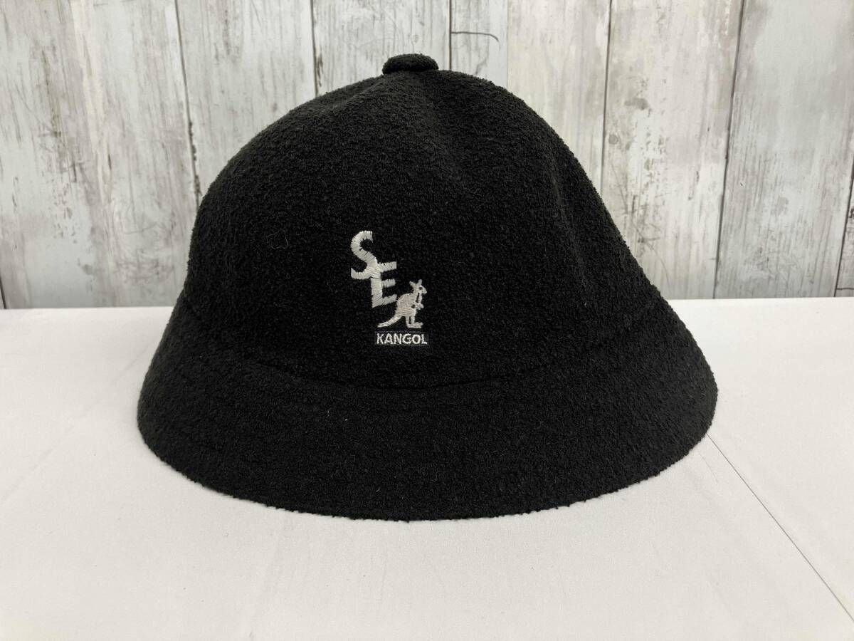 KANGOL カンゴール × WIND AND SEA バケットハット ブラック