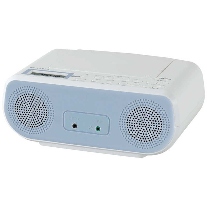 【新品未使用】【未開梱】東芝　TOSHIBA CDラジオ ［ワイドFM対応］ ブルー TY-C161-L