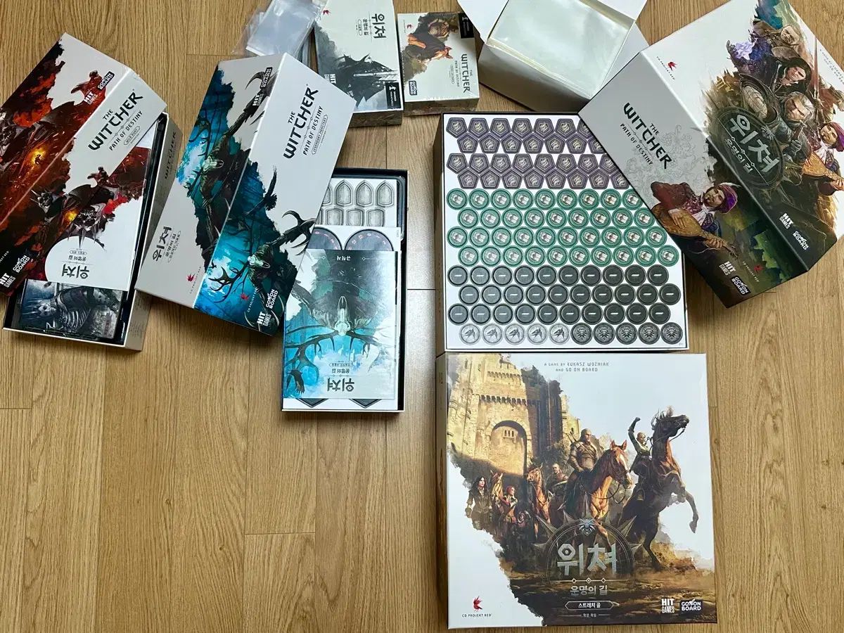ウィッチャー 運命の道 ボードゲーム 出品