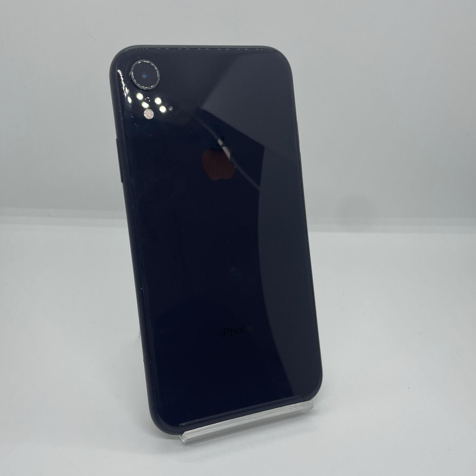 iPhone XR 64GB ブラック SIMフリー 動作確認済 - メルカリ