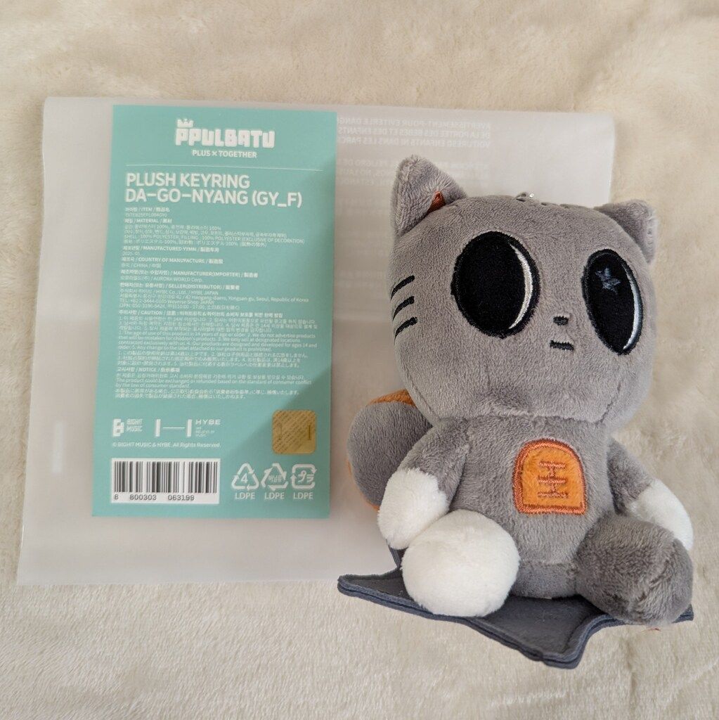 TXT PPULBATU FINDING MOA OFFICIAL MERCHANDISE TAEHYUN プラッシュキーリング