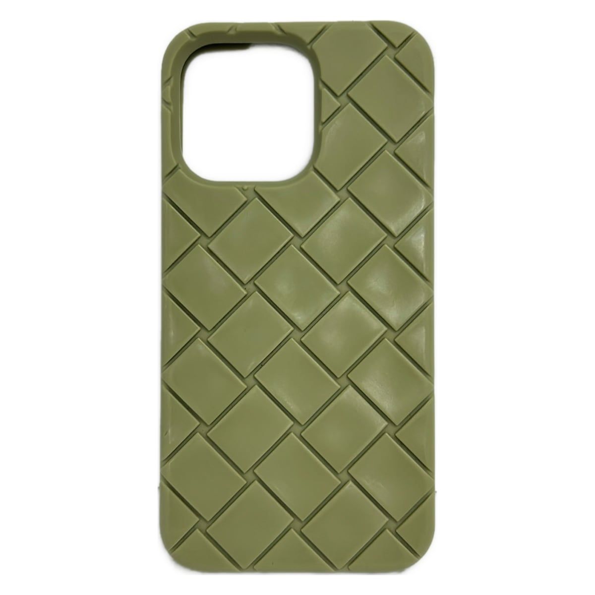 BOTTEGA VENETA(ボッテガヴェネタ) 携帯電話ケース - カーキ スマートフォンケース