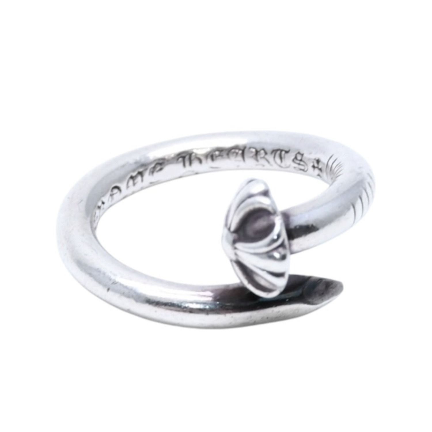 CHROME HEARTS クロムハーツ ネイルリング クロスボール 重量5.84g 