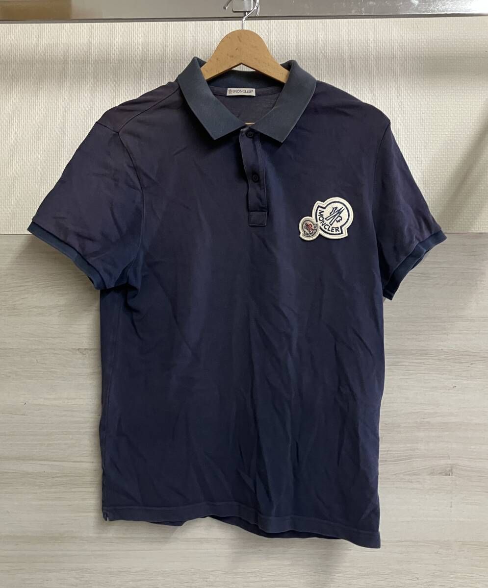 MONCLER/モンクレール/半袖ポロシャツ/MAGLIA POLOMANICA CORTA/Mサイズ