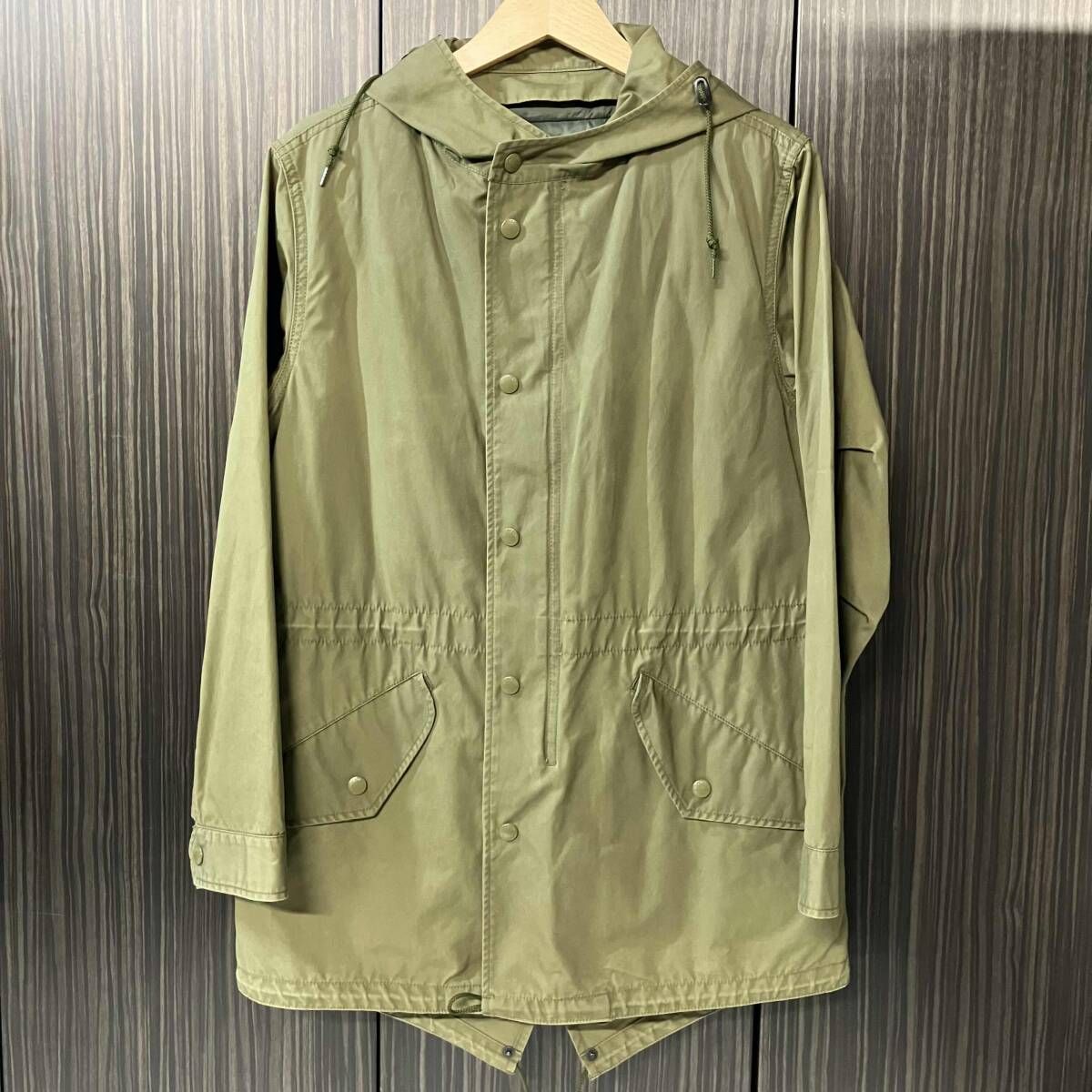 SHIPS モッズコート(M-51) GORE WINDS TOPPER 114-05-0098 サイズS カーキ シップス