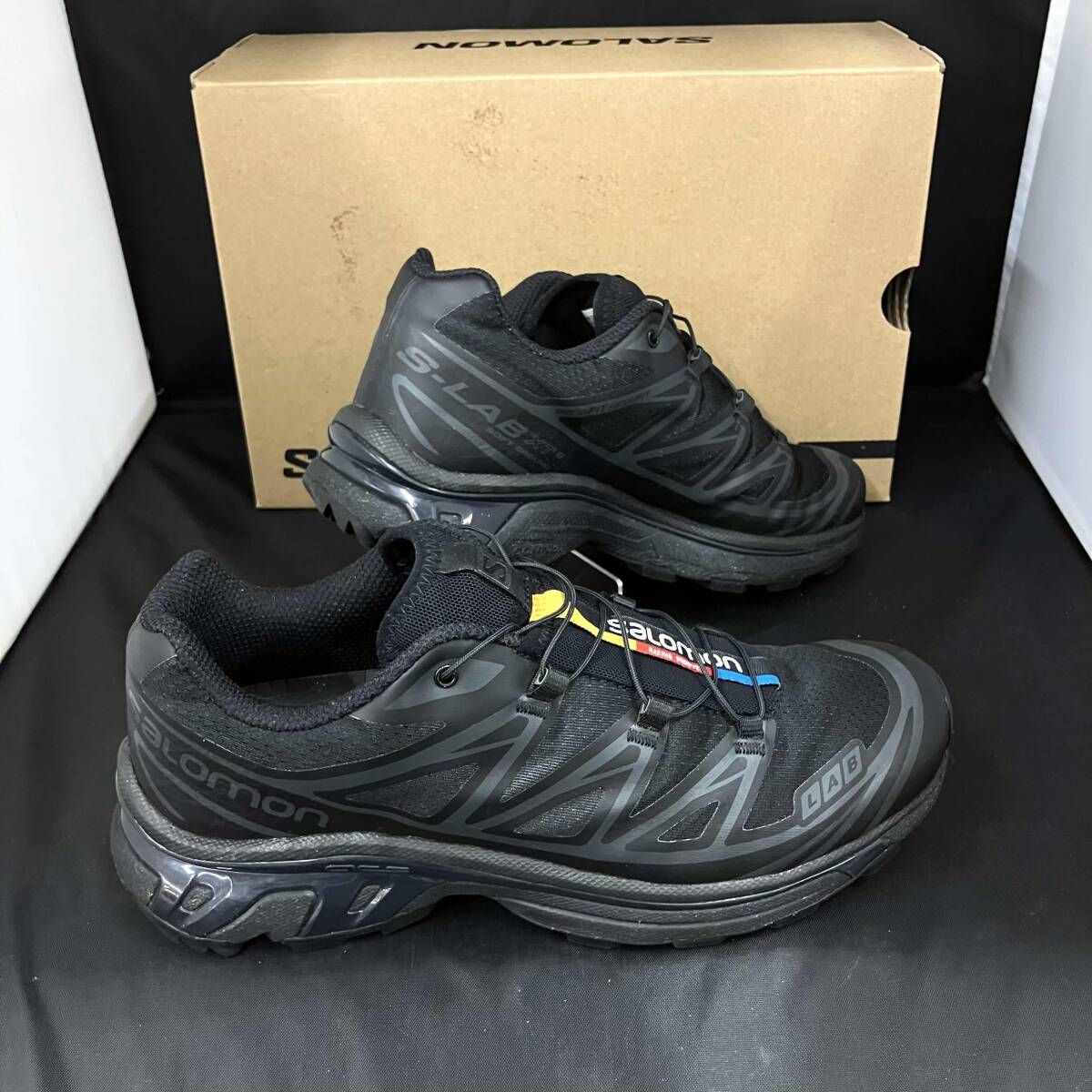 salomon/サロモン/スニーカー/410866/XT-6/ブラック/25cm - メルカリ