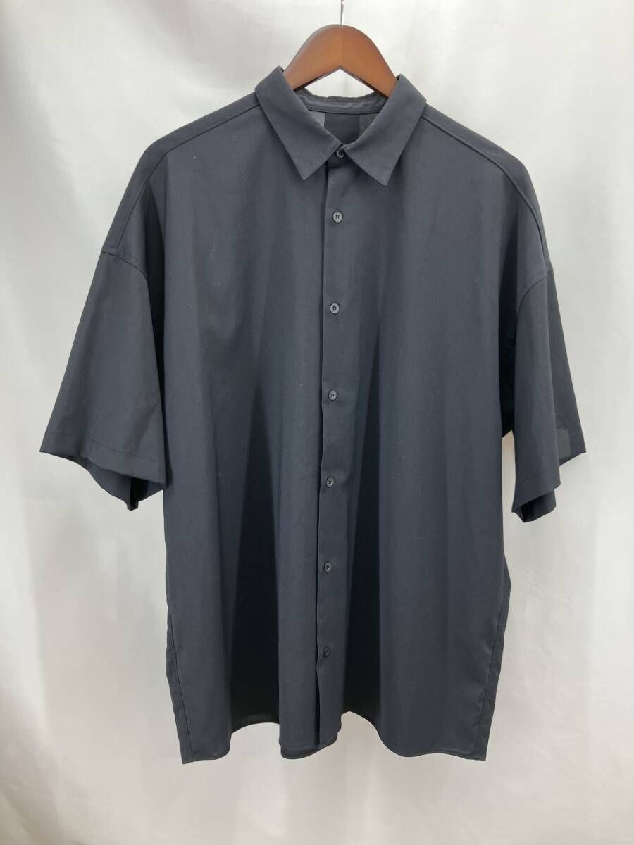 ★ N.Hoolywood エヌ ハリウッド 半袖シャツ ブラック 40サイズ 通年