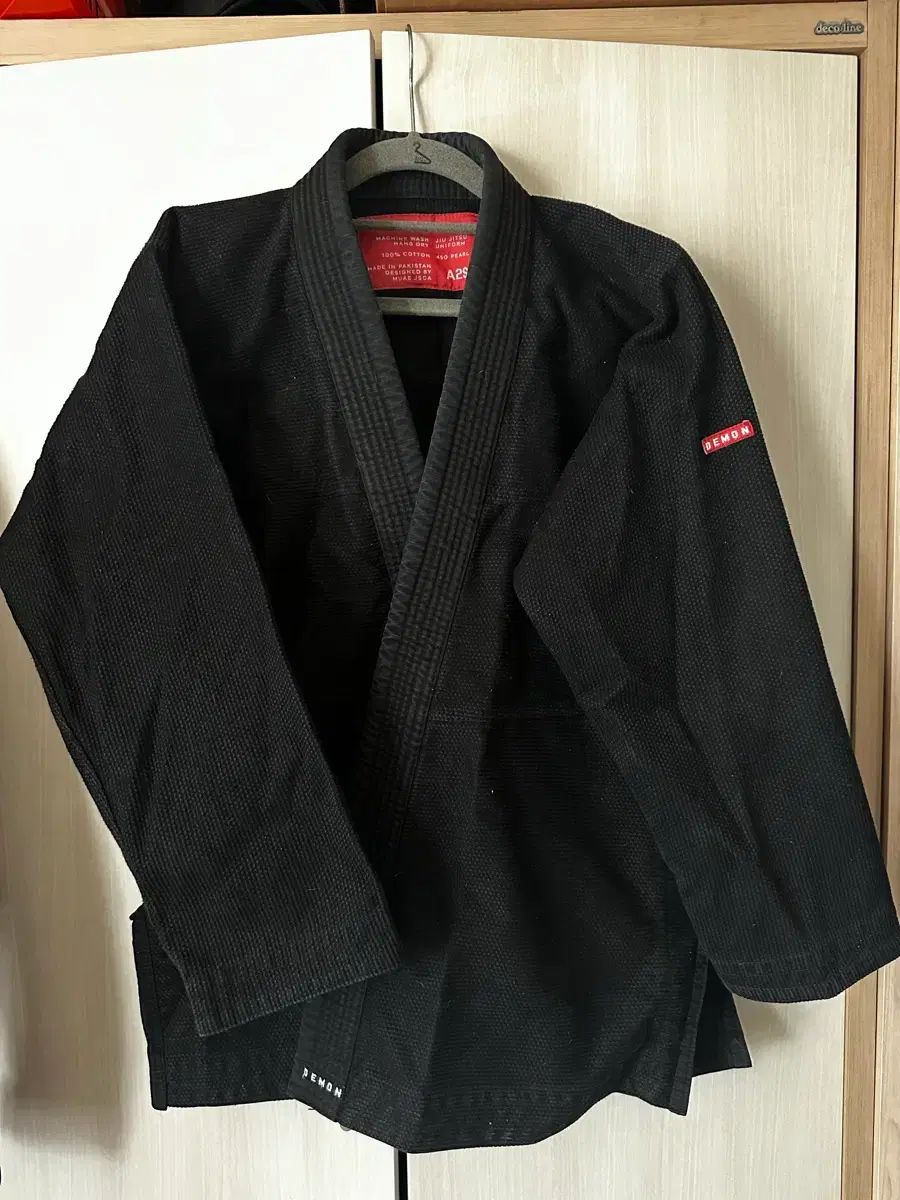 デモン 柔術 Jiu-Jitsu 柔道着 A2S ブラック