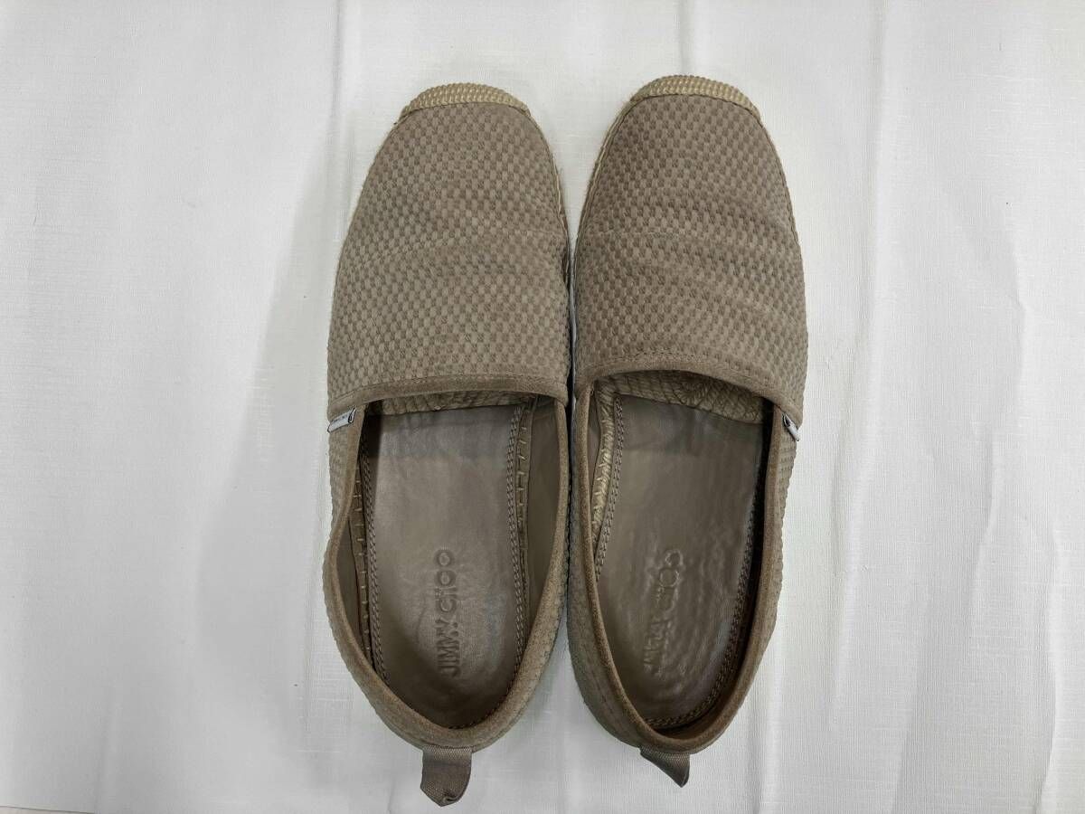 JIMMYCHOO スニーカー　ベージュ　エスパト“リーユ