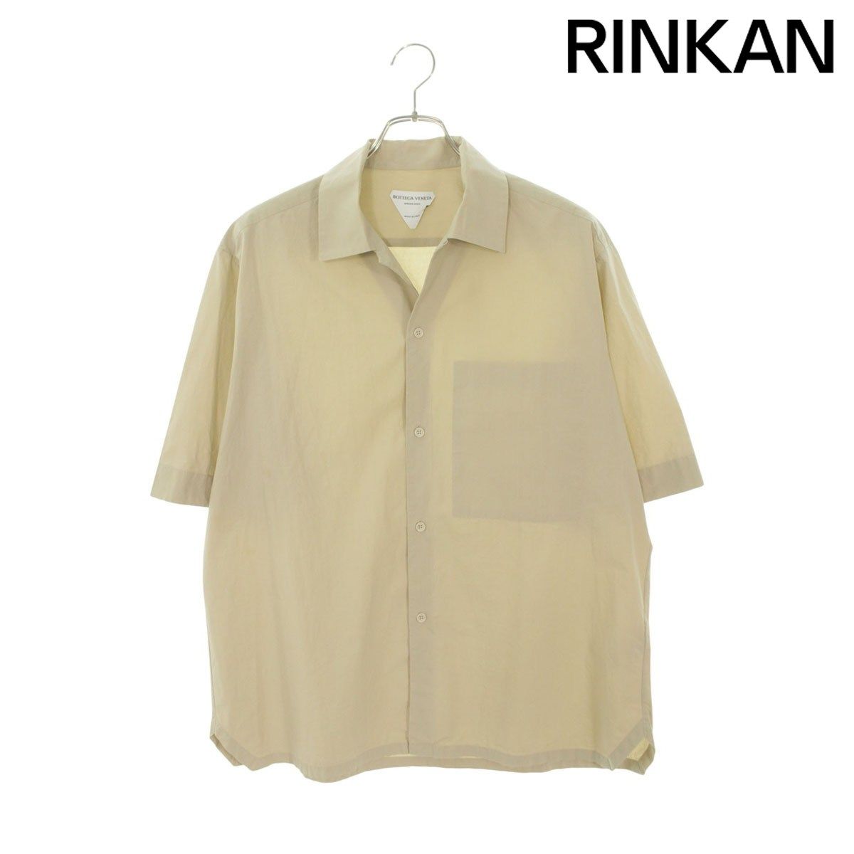 ボッテガヴェネタ 20SS 622769 VKBS0 コットン半袖シャツ メンズ 38 16,653円
