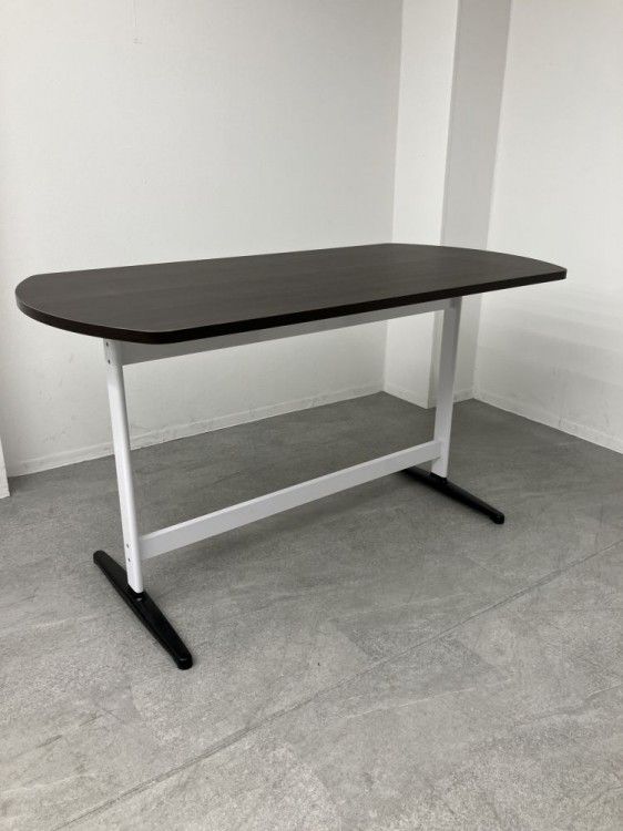 【中古品】 1800カウンターテーブル ブラウン