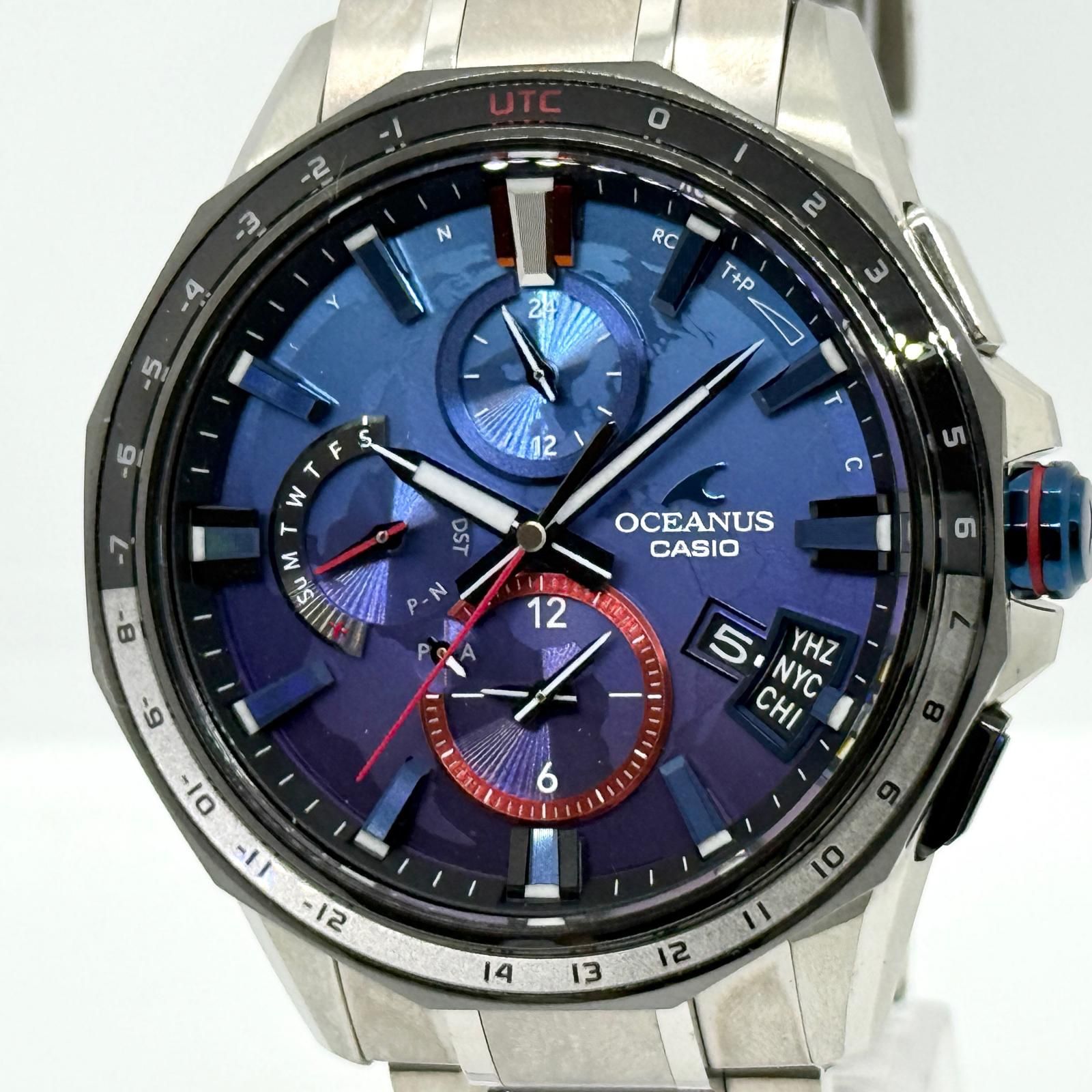 CASIO カシオ OCEANUS オシアナス スペースブラザーズ OCW-G2000 ソーラー メンズ 腕時計 訳あり