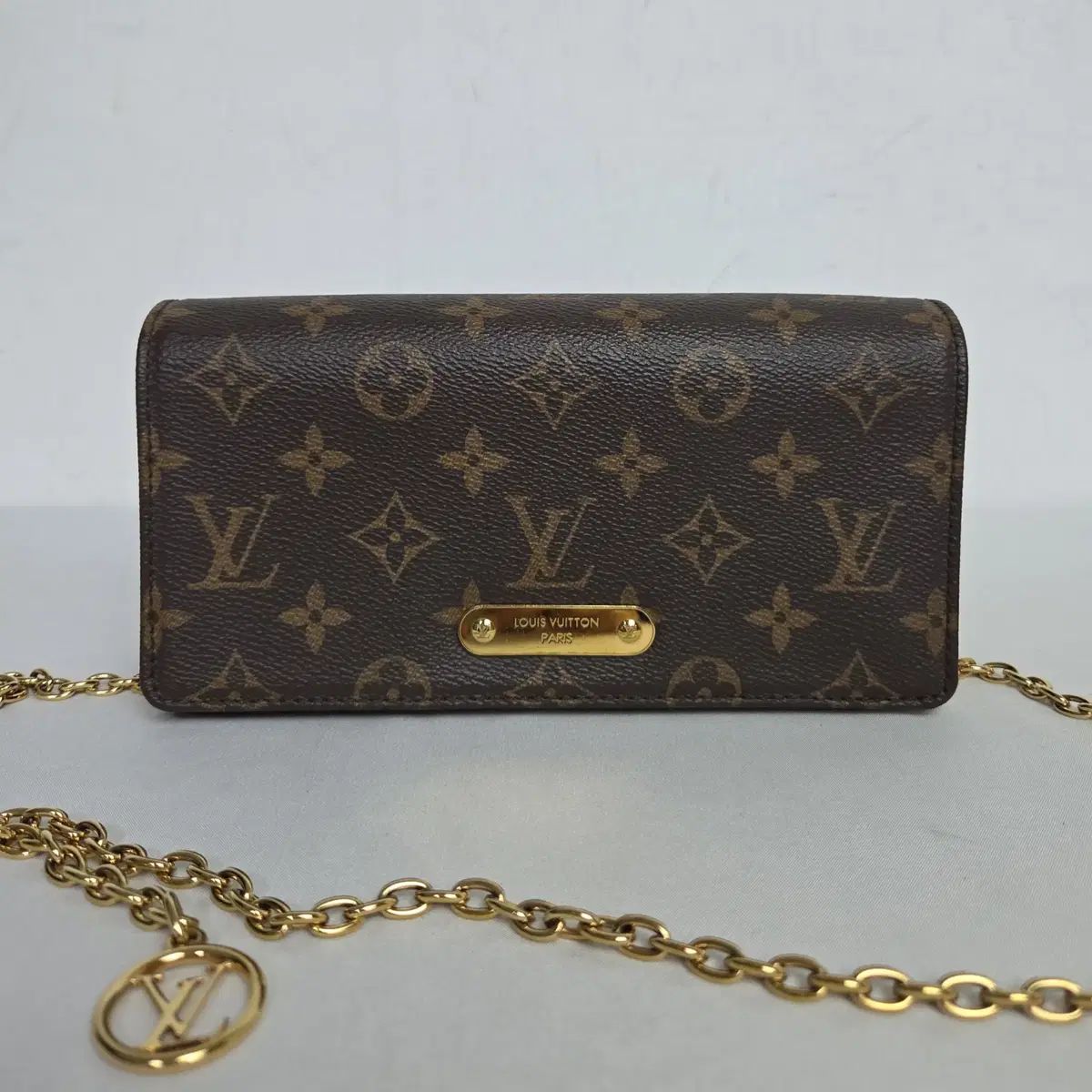 Louis Vuitton ルイヴィトン ウール付き モノグラム リリー クロスバック