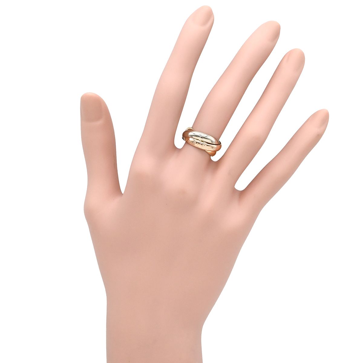 カルティエ Cartier リング 指輪 トリニティ クラシック ホワイト