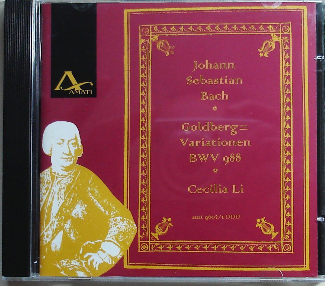 【CD】Goldberg Variations Bwv.988