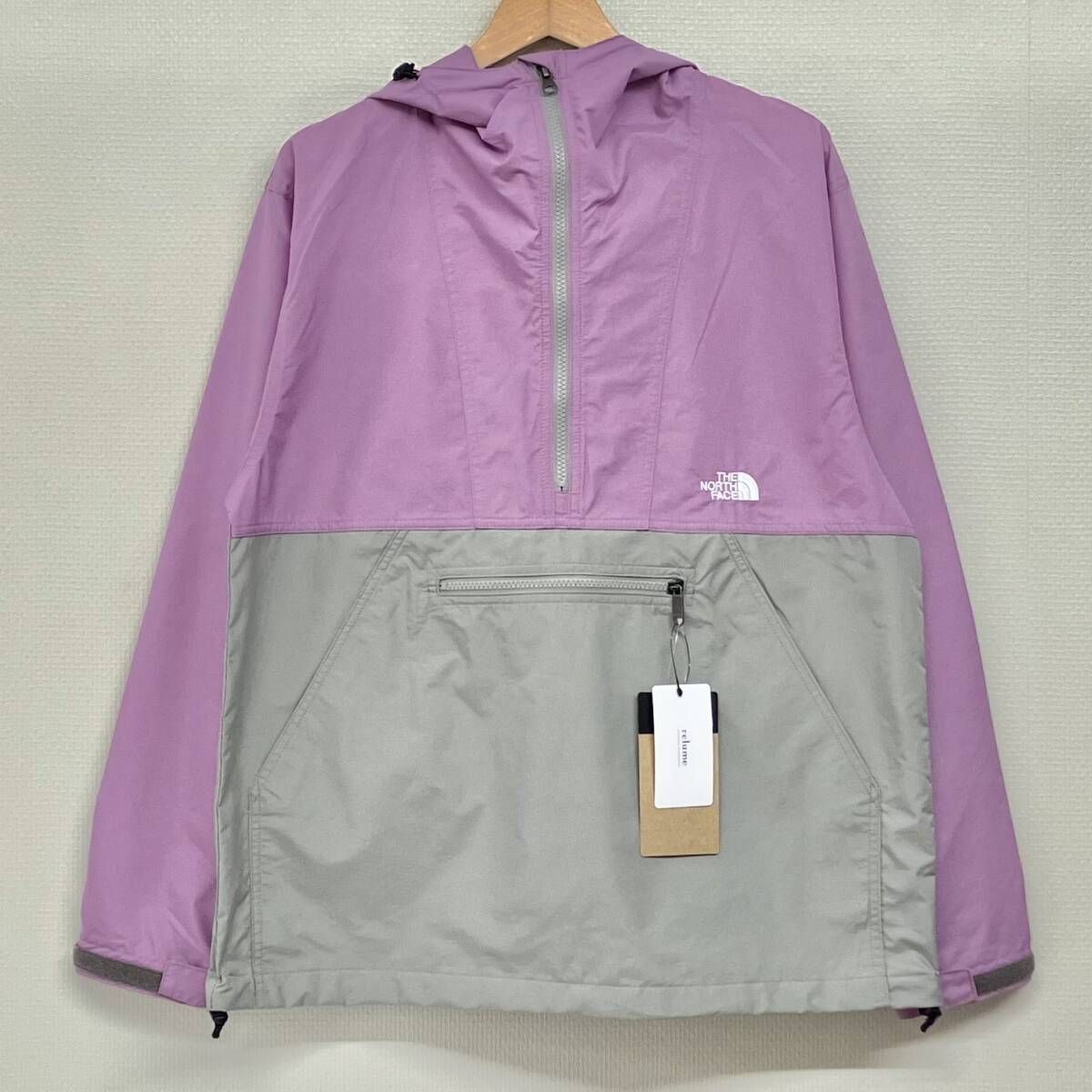 THE NORTH FACE COMPACT ANORAK ノースフェイス コンパクトアノラック NP22630 ハッシュドラベンダー ストーンラブ サイズM