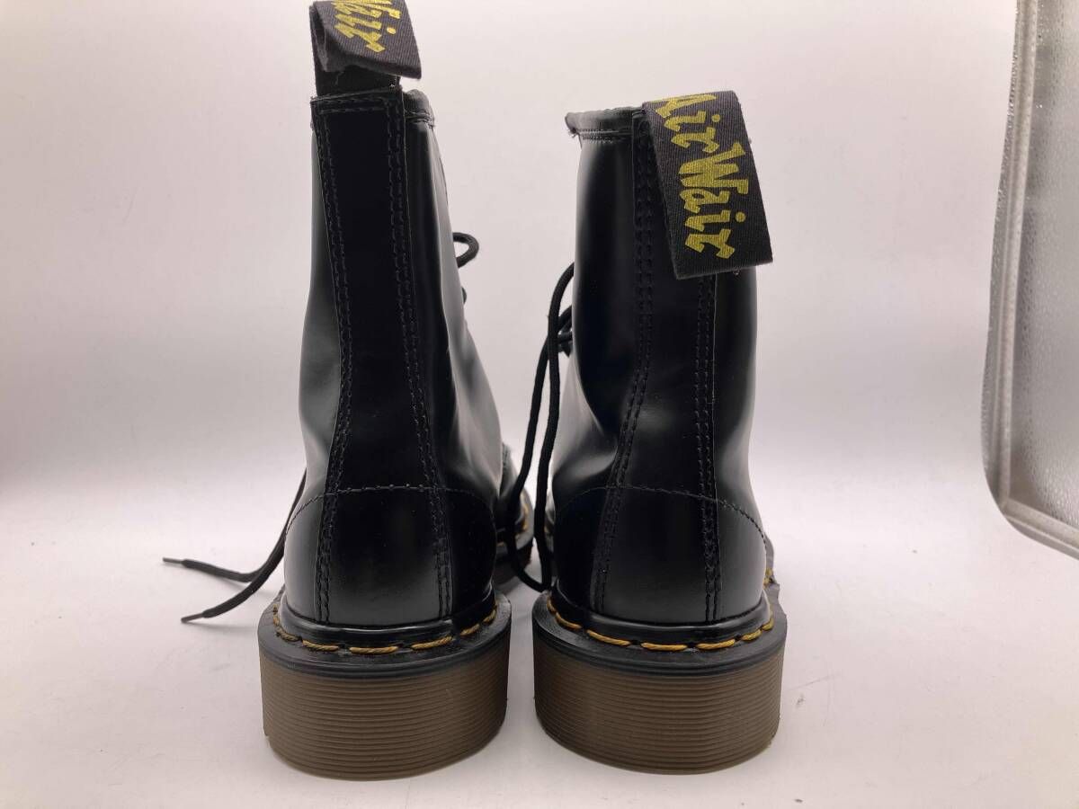 Dr.Martens ドクターマーチン ショートブーツ BLACK SMOOTH 8 EYE BOOT DMS SOLE Y.B1460Z 表記サイズ4 1/2 ブラック 箱あり
