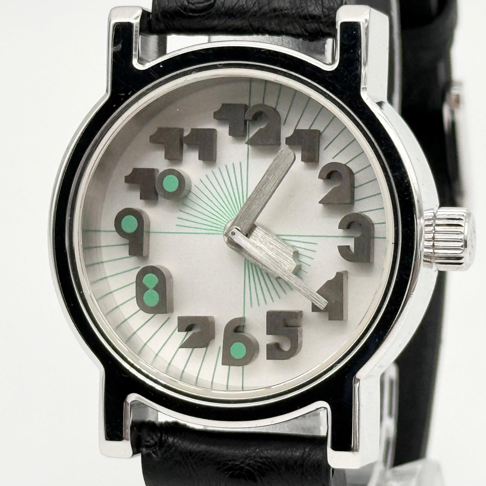 アニコーン M/M Paris × ANICORN 2 collection Timepiece 2BUSY シルバー AT メンズ 腕時計 稼働品