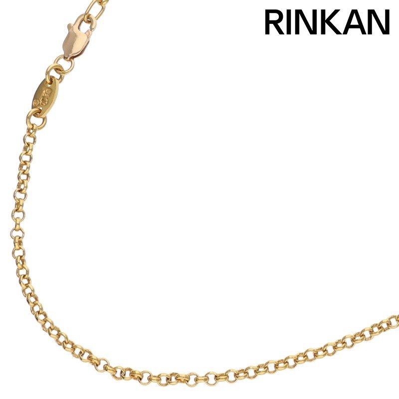 クロムハーツ 22K NECKCHAIN R20/ロールチェーン20inch ゴールド