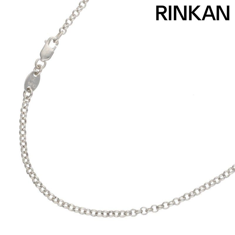 クロムハーツ NECKCHAIN R20/ロールチェーン20inch シルバーネックレス メンズ 20inch 97,620円