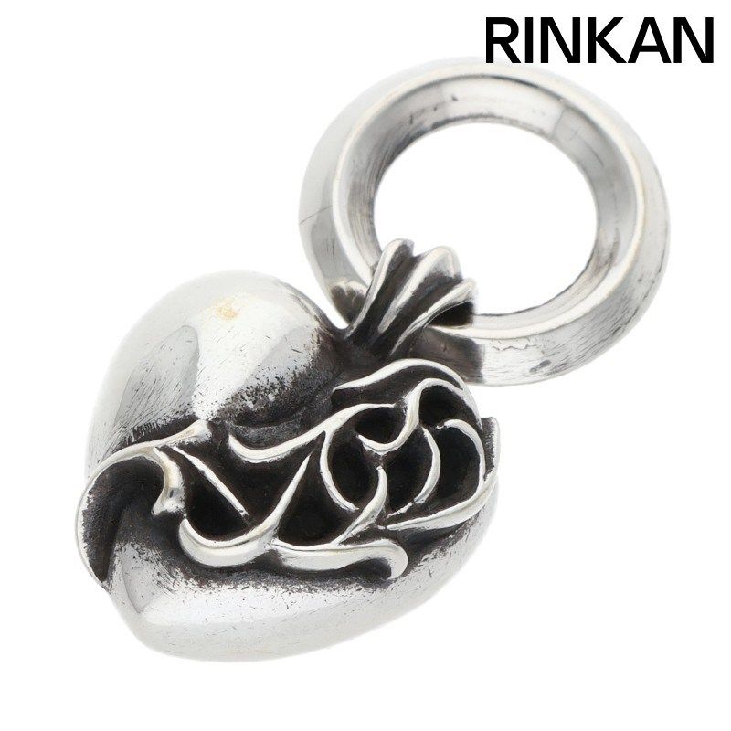 クロムハーツ HEART PENDANT/ハートペンダント ペンダント/シルバーネックレストップ メンズ