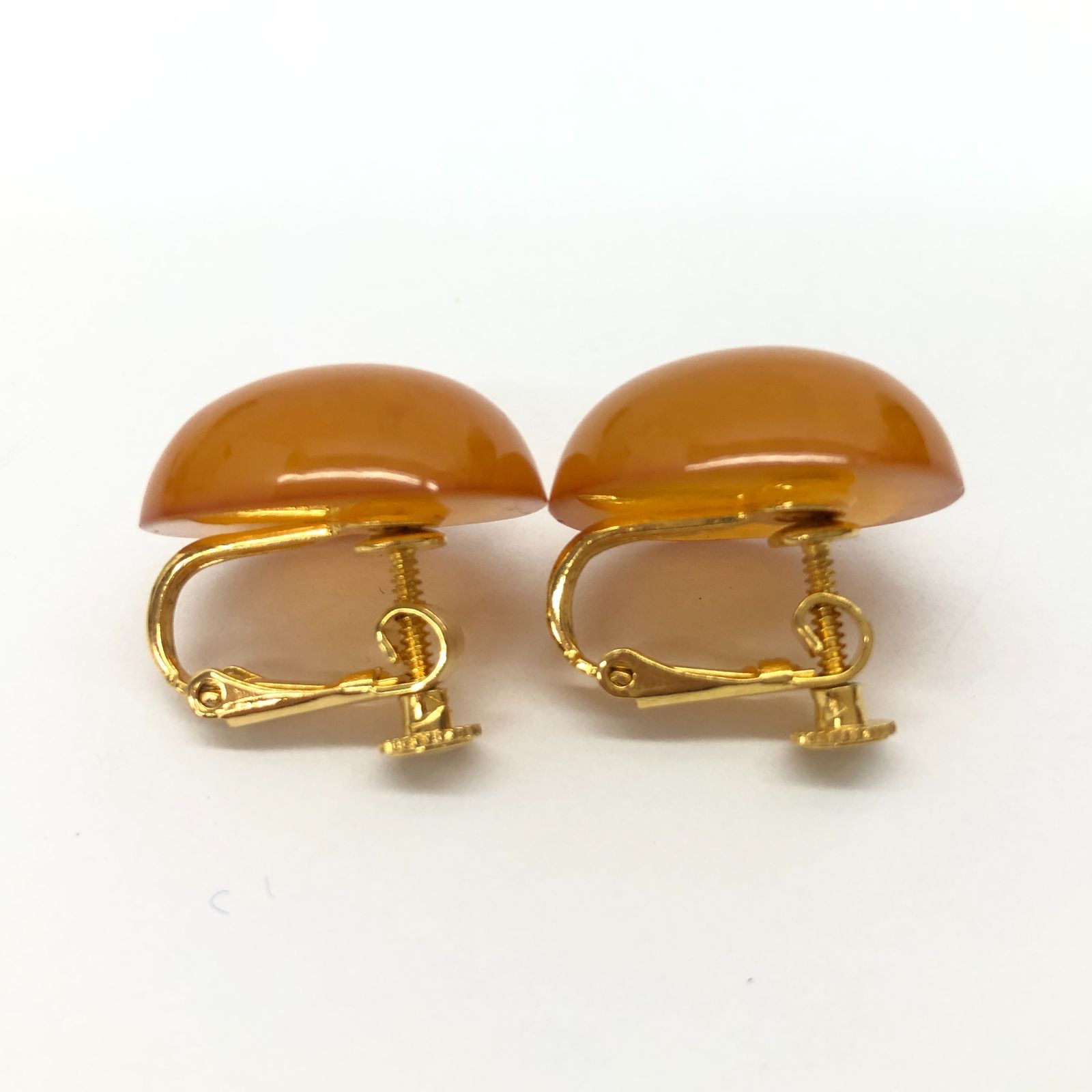 極美品】ほぼ未使用 ヴィンテージ アンバー 琥珀 大ぶり ネックレス 