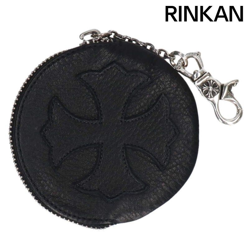 クロムハーツ COIN PURSE W/CLIP CHAIN CHプラスパッチクリップチェーンコインケース メンズ