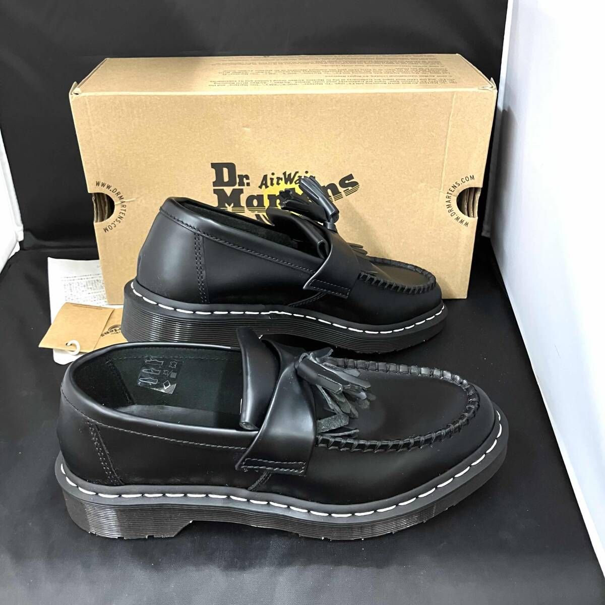 Dr.Martens/ドクターマーチン/ローファー/Adrian WS/ブラック/サイズ 